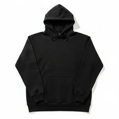 The Closet Inc Mens Fleece Pullover BLACK