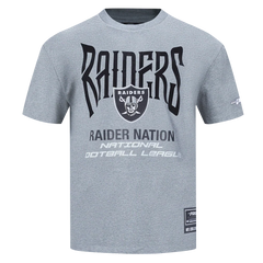 Men's Pro Standard NFL Las Vegas Raiders City Tour 2.0 Drop Shoulder Tee