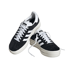 Women's Adidas Originals Gazelle BOLD " Core Black White"