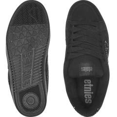 Etnies Kingpin Black Black Silver Shoes