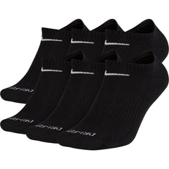 Nike Everyday Plus Cushioned Training No-Show Socks (6 Pairs)