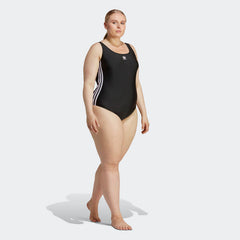 Women's Adicolor 3-Stripes Swimsuit (Plus Size)