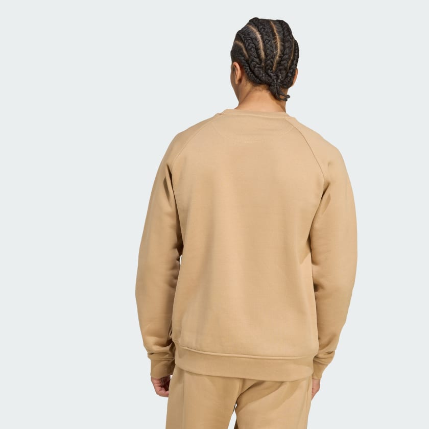Men's Trefoil Essentials Crew Sweatshirt