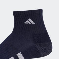 Cushioned Color Quarter Socks 3 Pairs