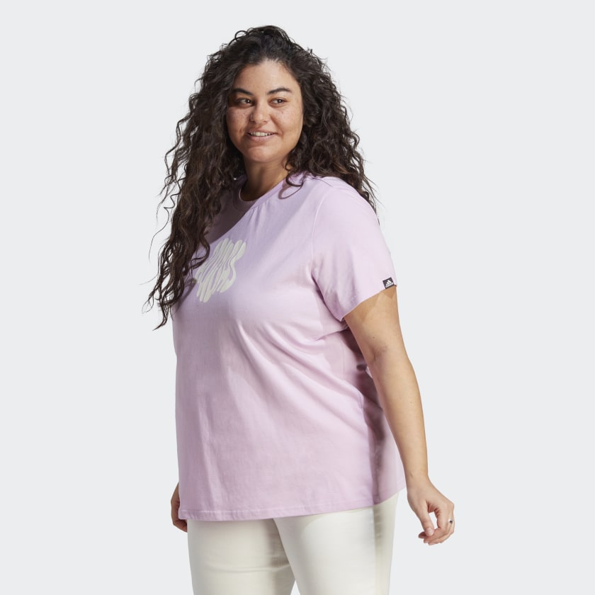 Women's Floral Graphic Tee (Plus Size)