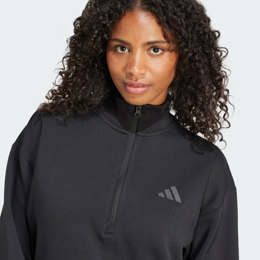 Women's ALL SZN Fleece Loose Quarter-Zip Sweatshirt
