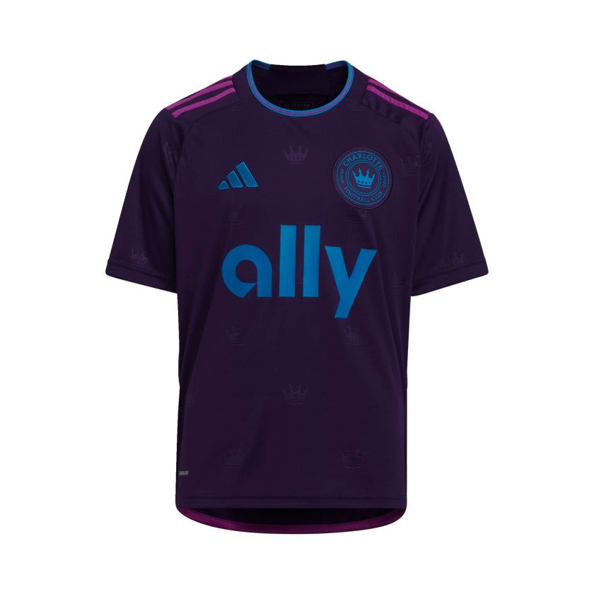 Kids' Charlotte FC 23/24 Away Jersey