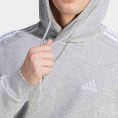 Men's Essentials Fleece 3-Stripes Hoodie