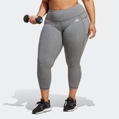 Women's Optime Stash Pocket Training 7/8 Leggings (Plus Size)