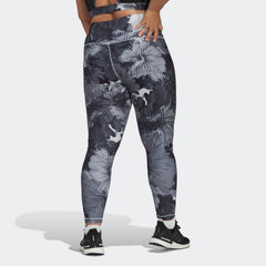Women's Training Essentials Printed High-Waisted Leggings (Plus Size)
