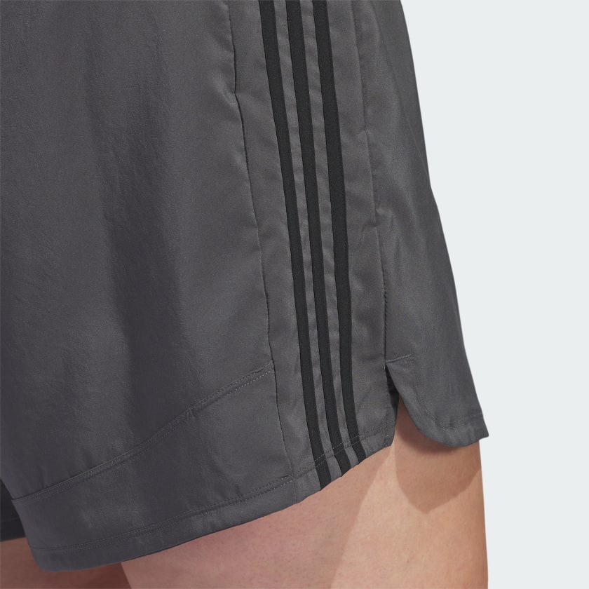 Women's Pacer 3-Stripes Woven Shorts (Plus Size)