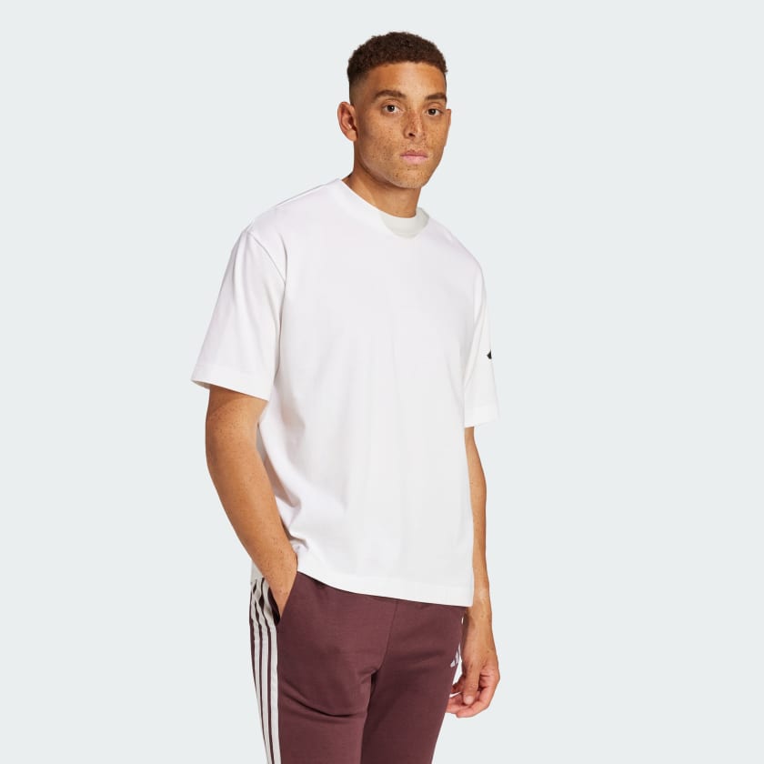Men's Essentials Loose Fit 3 Bar Logo Tee