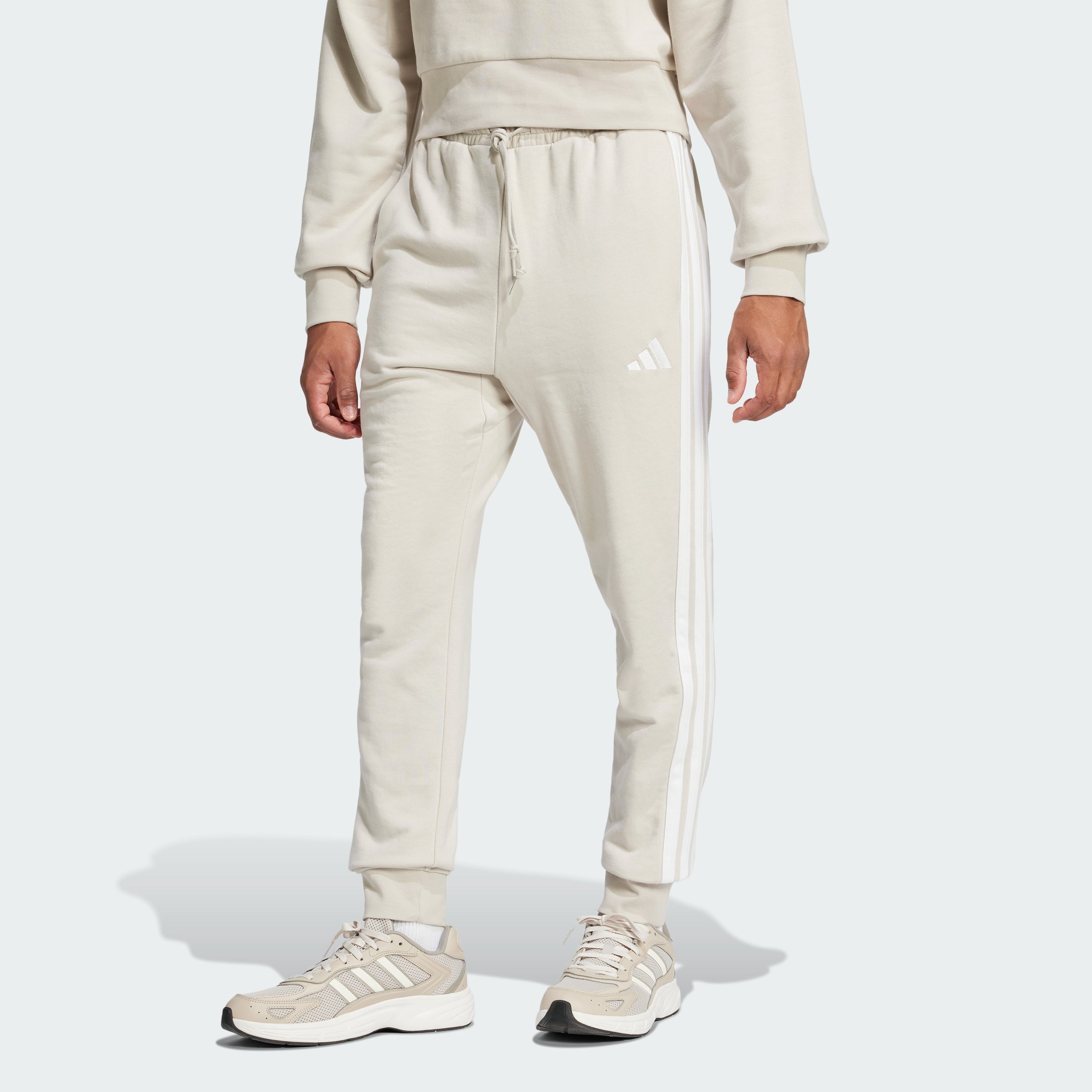 Men's Essential 3-Stripes French Terry Pants