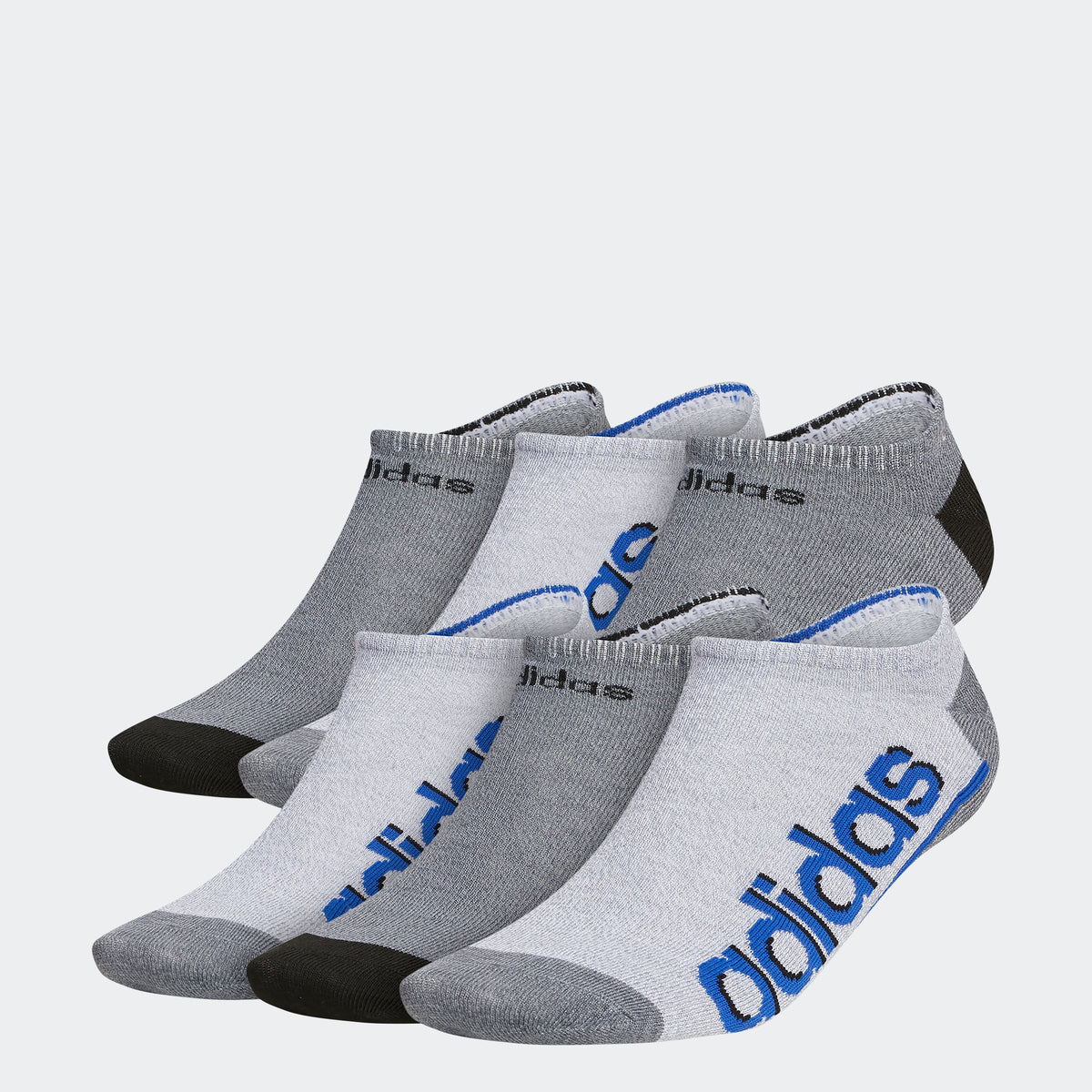 Superlite Linear 3 No-Show Socks 6 Pairs