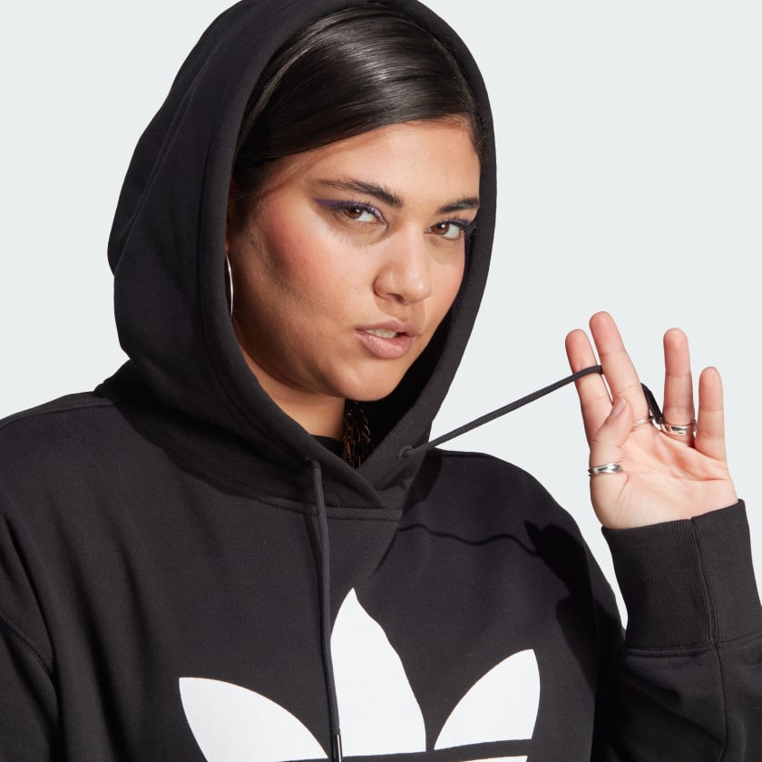 Women's Adicolor Trefoil Hoodie (Plus Size)