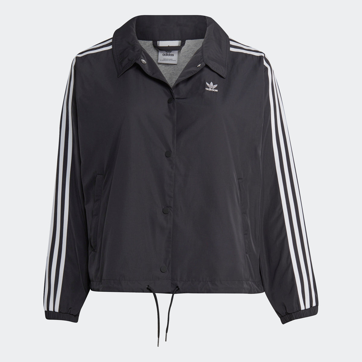 Women's Adicolor Classics 3-Stripes Coach Jacket (Plus Size)