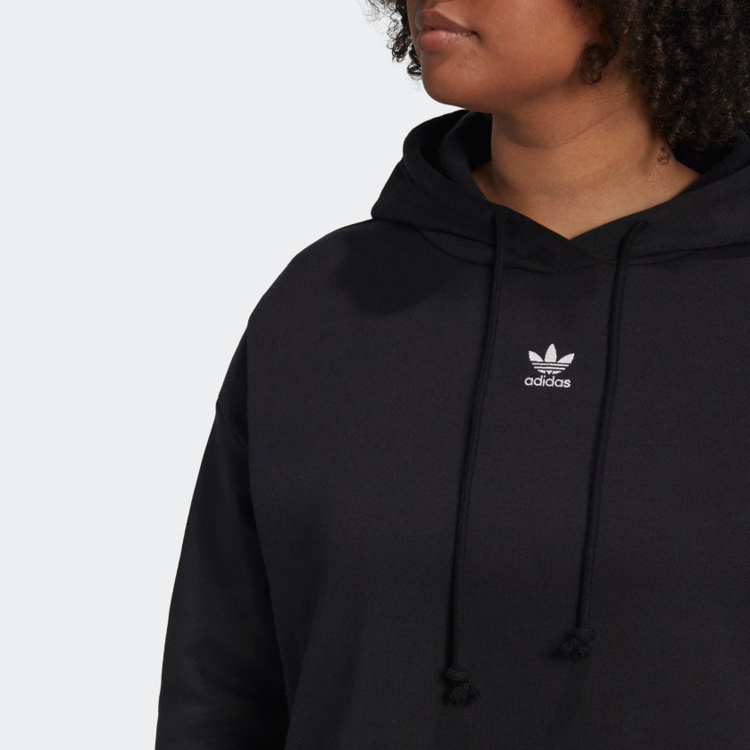 Women's Adicolor Essentials Crop Fleece Hoodie (Plus Size)
