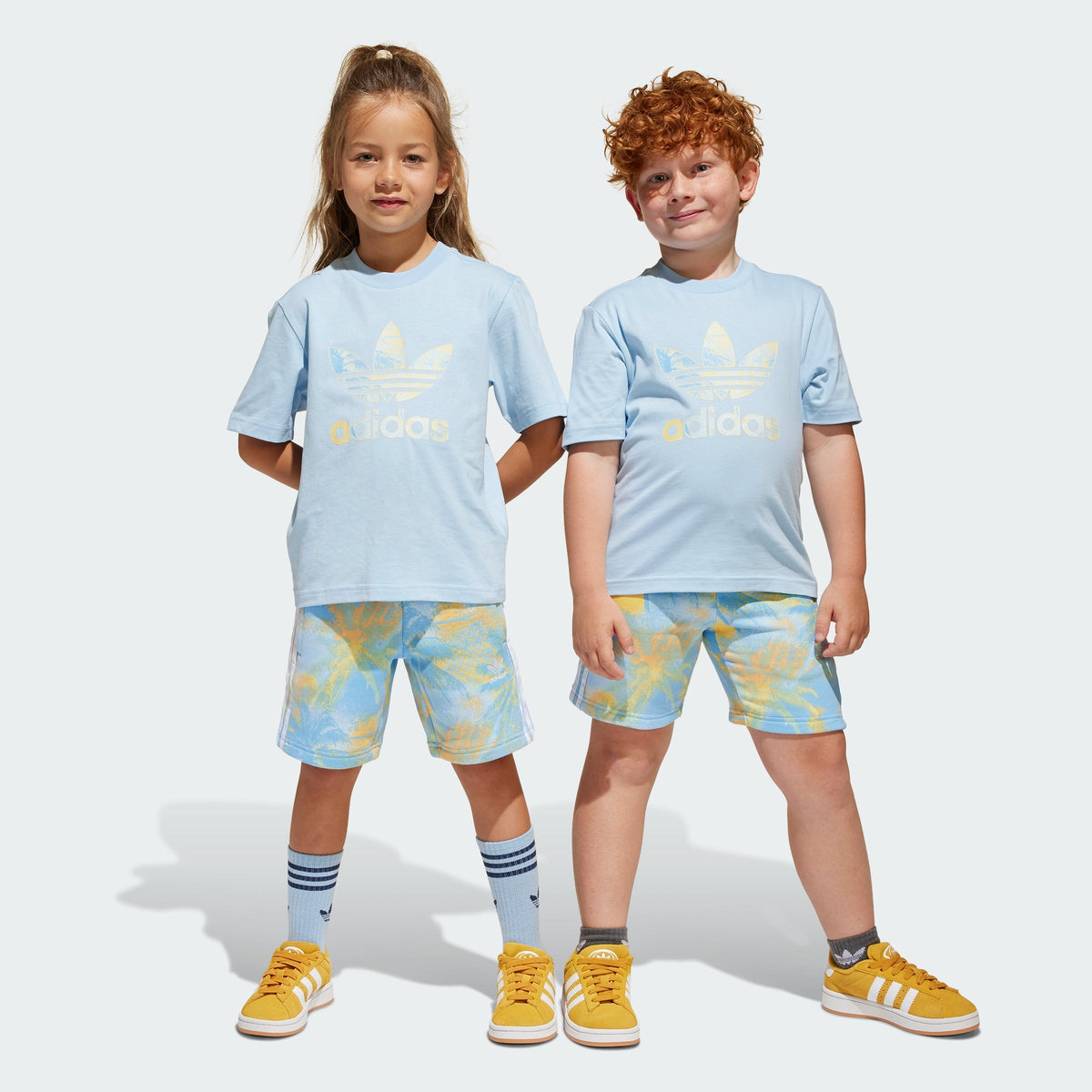Kids' adidas SHORT TEE SET