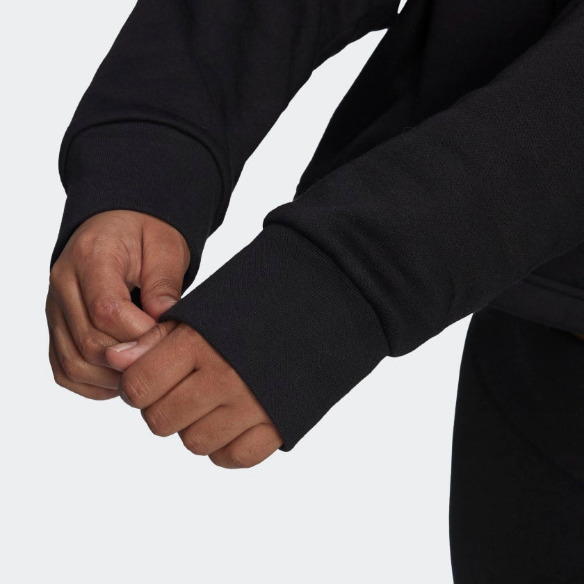 Women's Adicolor Essentials Crop Fleece Hoodie (Plus Size)