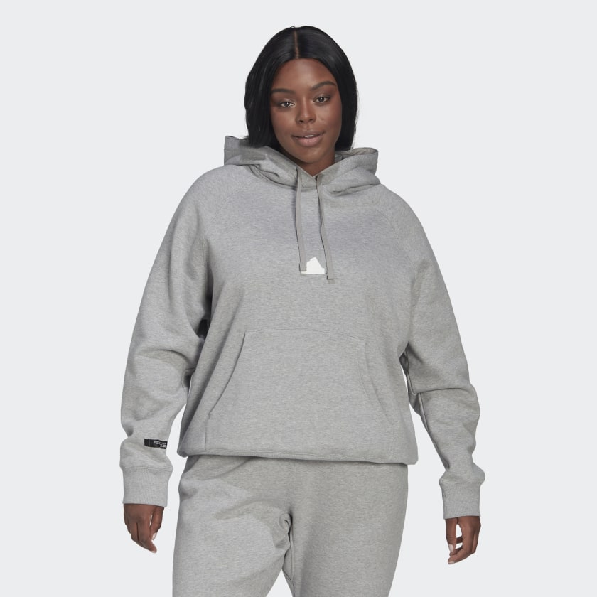 Women's Oversized Hooded Sweatshirt (Plus Size)