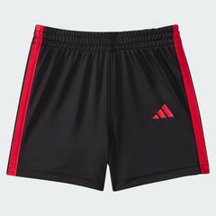 Kids' adidas Two-Piece Short Sleeve Raglan Printed Tee and Shorts Set