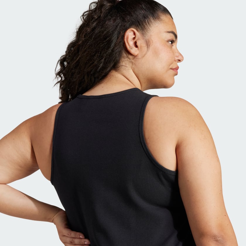 Women's Essentials Rib Tank Dress (Plus Size)