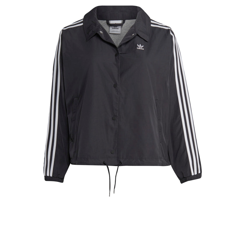 Women's Adicolor Classics 3-Stripes Coach Jacket (Plus Size)