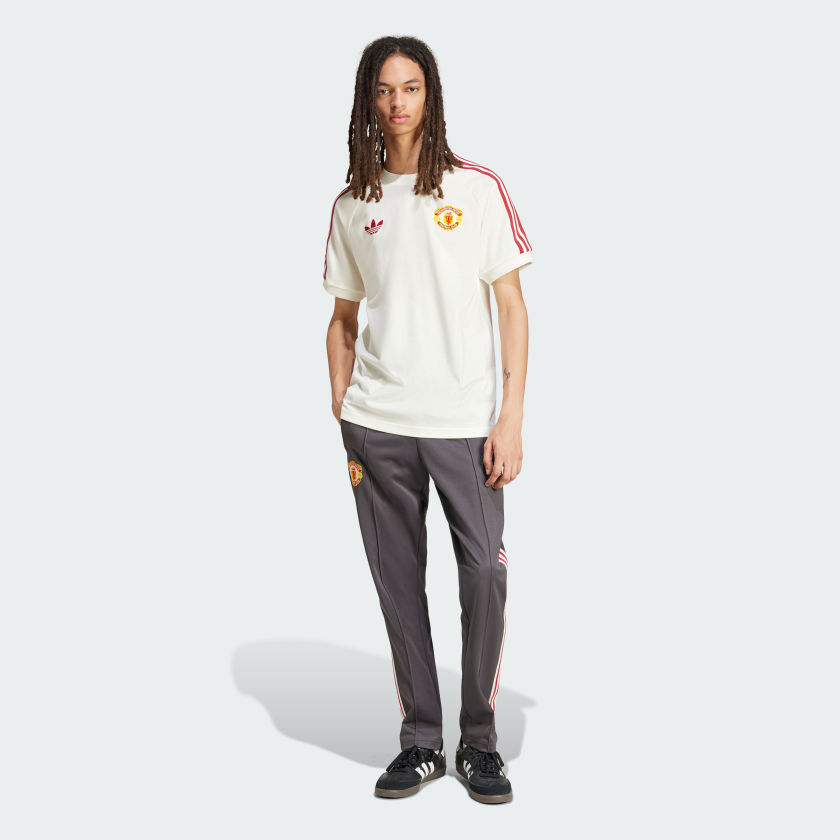 Men's Manchester United Adicolor Classics 3-Stripes Tee