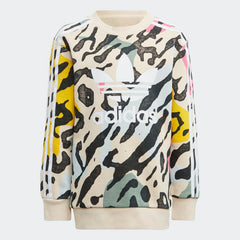 Kids' Animal Print Crew Set