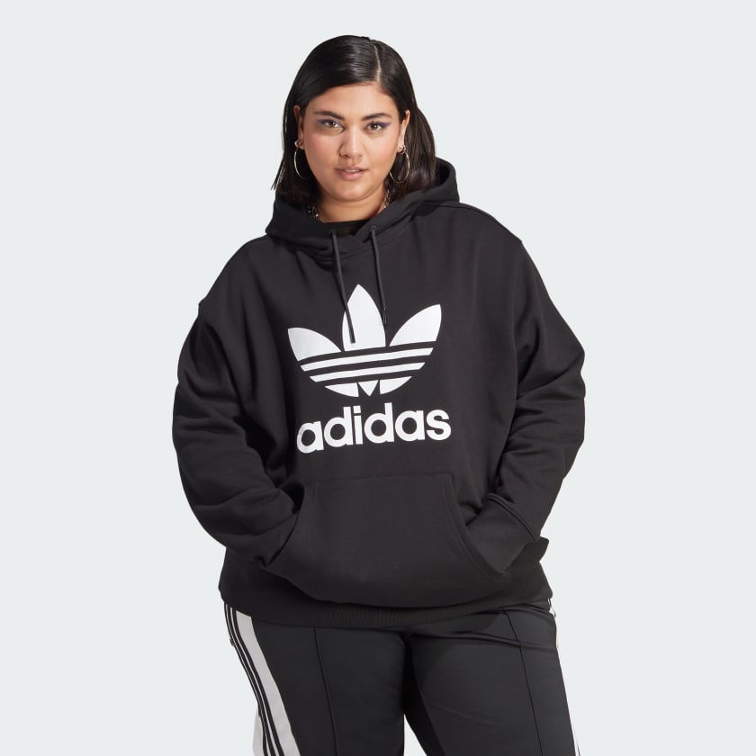 Women's Adicolor Trefoil Hoodie (Plus Size)