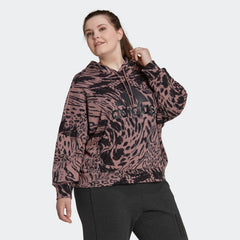 Women's Future Icons Animal Print Hoodie (Plus Size)