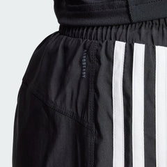 Women's Pacer Training 3-Stripes Woven High-Rise Shorts