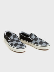 Vans Classic Slip-On Sneakers | Mono Checkerboard Black